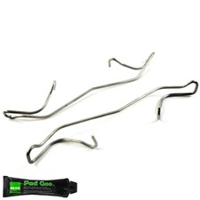 2x FRONT PAD FITTING KIT CALIPER TENSION SPRINGS FITS: VW TIGUAN 07-15 BPF1678C