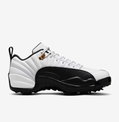 Nike Air Jordan 12 Low Golf Taxi White/Black DH4120-100