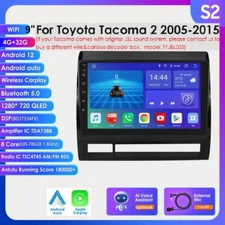 Android 14 QLED 8Core Car Stereo Radio Carplay GPS For Toyota Tacoma 2005-2013