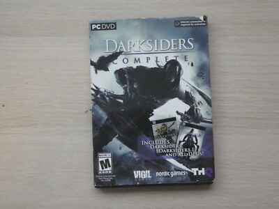 Darksiders Complete PC DVD Game 3 Disc In Total Darksiders 1 & 2 DLC