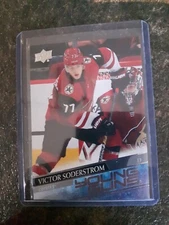 2020-21 Upper Deck Series 1 Young Guns YG Victor Soderstrom RC Card# 221