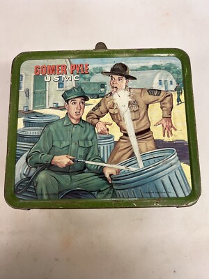Vintage Gomer Pyle USMC Metal Lunchbox by Aladdin 1960's Jim