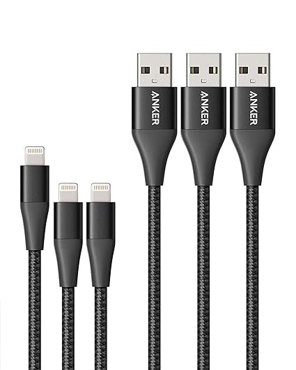 Powerline+ II Lightning Cable 3ft*2+6ft MFi Certified Charging for iPhone-image