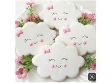 Cute Rain Cloud Cookie Pastry Biscuit Cutter Icing Fondant Clay Kitchen