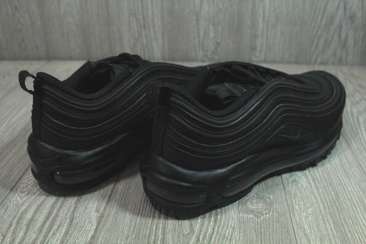 ローザ Nike Air Max 97 Triple Black Women's Running Shoes Size 6.5