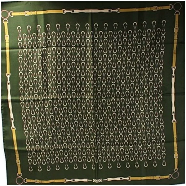 Authentique écharpe Gucci ancienne Gucci vert mousse occasion rang AB GUCCI   femme