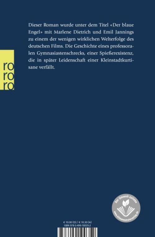 Thumbnail - Professor Unrat Heinrich Mann