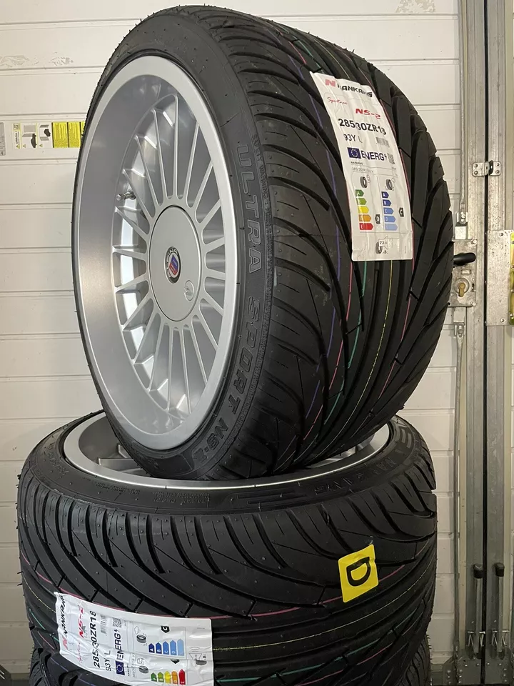 Kompletträder ALPINA STYLE DESIGN 9x18 10,5x18 BMW E31 NANKANG TÜV - Bild 2 von 4