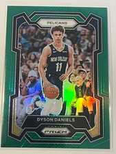 2023-24 Panini Prizm Dyson Daniels Green Prizm #220 New Orleans Pelicans