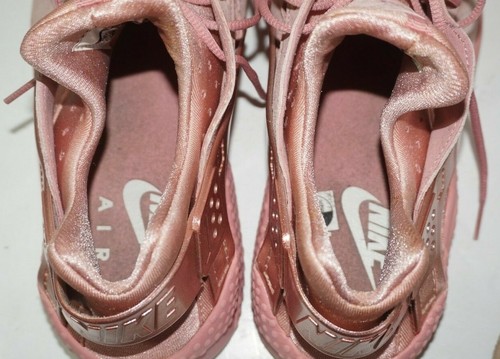 Nike Air Huarache Hombres Informales Zapatos Atléticos Talla 9.5 704830 601 Premium Rosa Óxido - Imagen 8 de 8