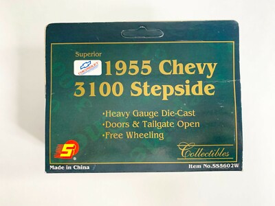 Superior 1955 Chevy 3100 Stepside Diecast | eBay