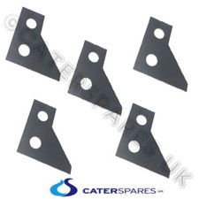 5 X HOBART POTATO CHIP CHIPPER CUTTING BLADES SHARP STAINLESS STEEL KNIVES 