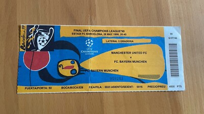 Finale CL 1999 : Bayern München - Manchester United ; 26.05.99