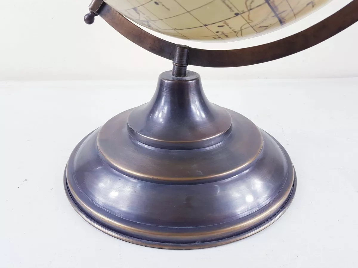 Vintage Italian Globo Terrestre World Classic Series 12 Table