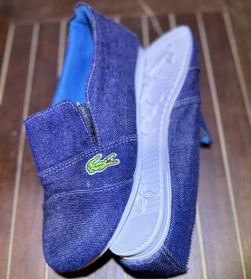 Women’s Lacoste Shoes Size 7-1/2 (39). - Image 4 of 4