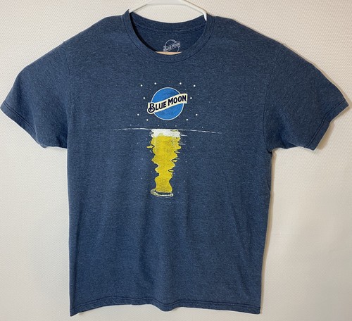 Vintage Blue Moon Beer T Shirt Xl Gem
