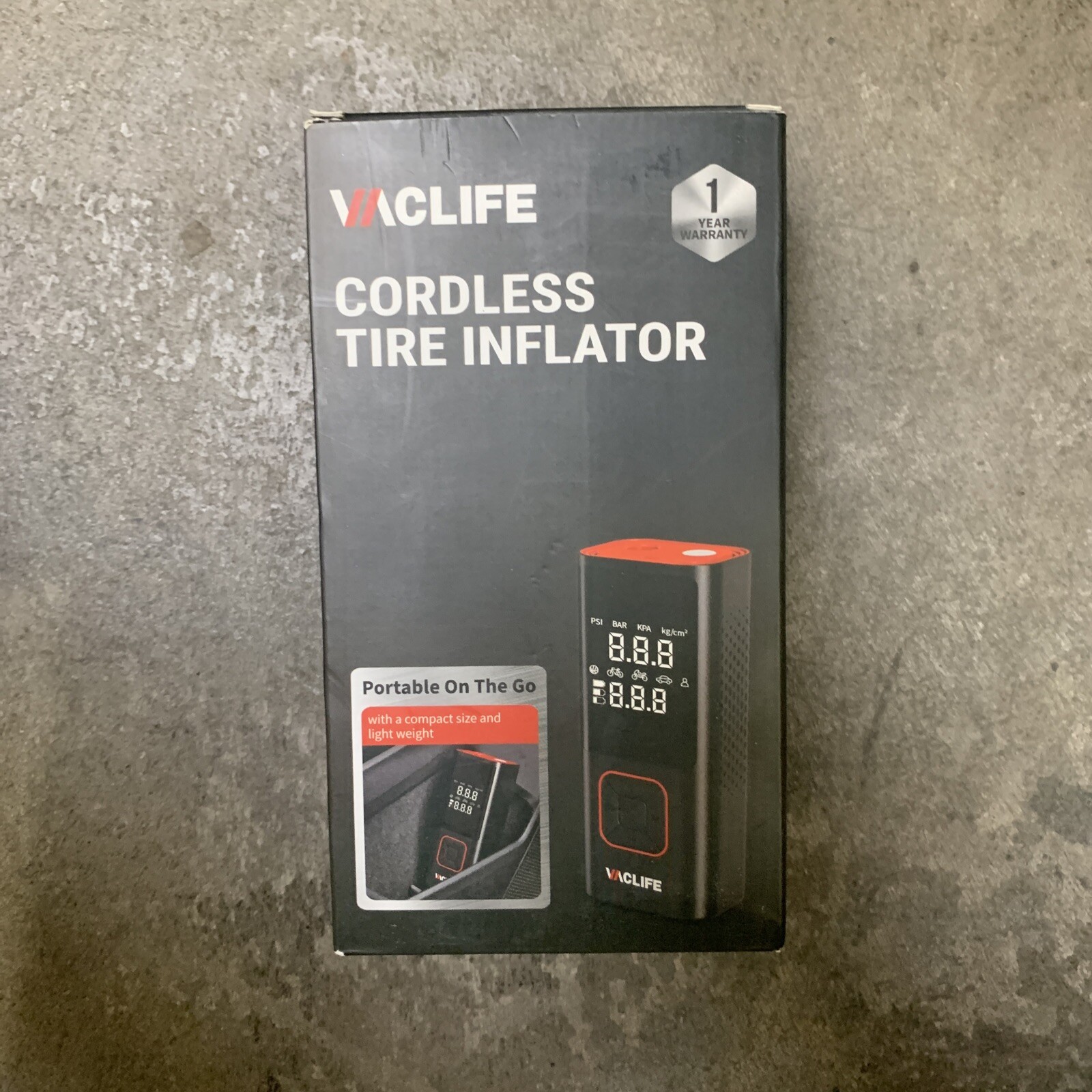 UABRLA Tire Inflator Portable Air Compressor, 2X Faster & Powerful 160PSI eBay