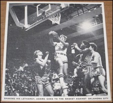 1973 Alvan Adams SI Magazine Photo Clipping Oklahoma Sooners vs OCU OK City