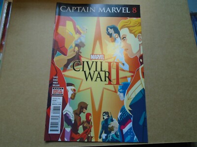 CAPTAIN MARVEL #8 Civil War II Marvel Comics 2016 NM