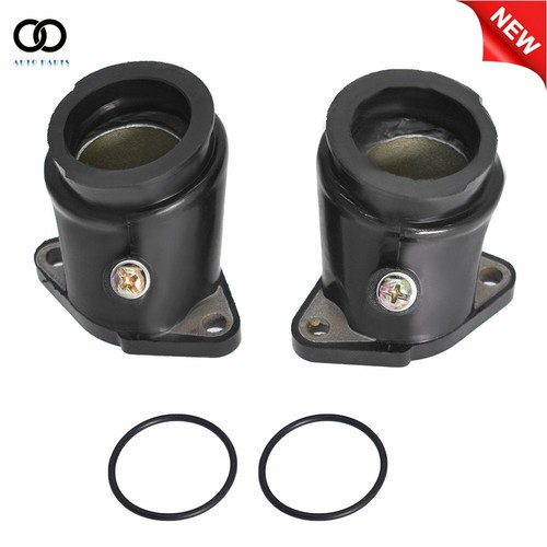 For Honda Rebel CA250 CMX250 2× Carburetor Carb Intake Manifold Boot Pipe - Picture 2 of 6