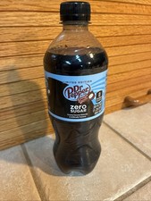 Dr. Pepper Creamy Coconut LIMITED EDITION 20 FL Oz Soda Bottle NEW Zero Sugar