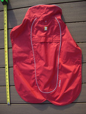 Ruffwear Ruff Wear Medium size Dog Rain Jacket PO P3811 Dark Red Lightly Used