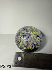 Perthshire Paperweight Millefiori Crieff Scotland Unique Design