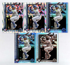Orelvis Martinez - BLUE JAYS - 2025 Topps Chrome RC #105 - (5) REFRACTOR LOT