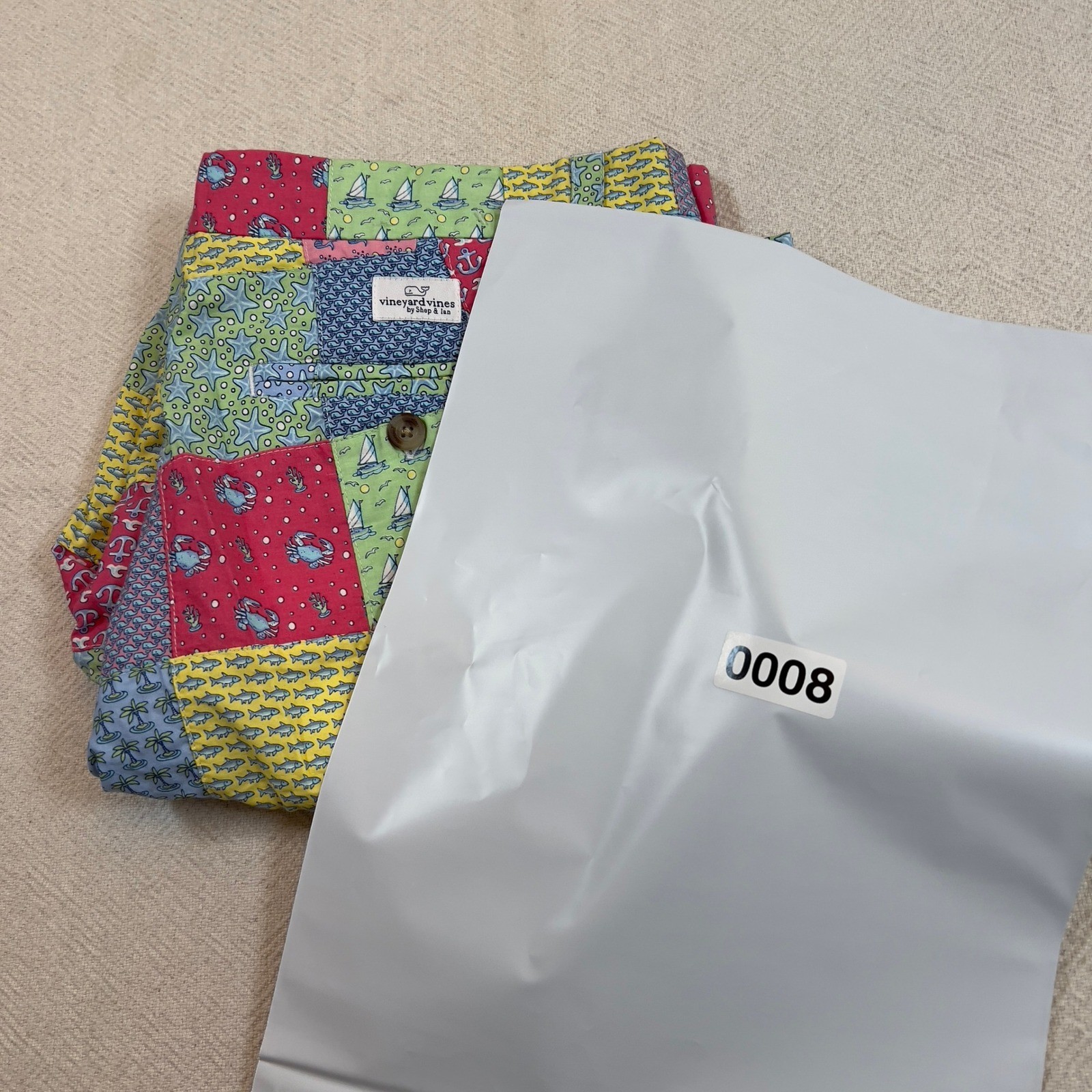 Vineyard Vines Men's Patchwork Printed Shorts Siz… - image 6