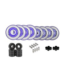Labeda Millennium Gripper Roller Hockey Wheels, Ceramic Bearings, Choose Size...