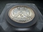 1881-O BU MS MORGAN SILVER DOLLAR ORIGINAL TONED & LUSTER, Smooth Cheek. — photo 9