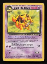 Pokemon TCG Dunkles Kadabra Team Rocket 39/82 Regular MP