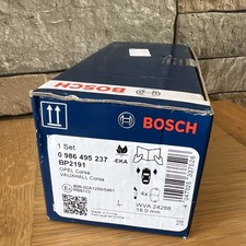 Image of Bosch Brake Pad Set Bp2191  Vauxhall Corsa Opel   (New) 
