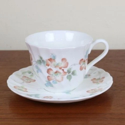 Wedgwood Cottage Rose Coffee Cup Vintage England From Japan