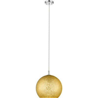 Z-Lite 914-12CH Nimbus 1 Light 12 inch Chrome Pendant Ceiling Light