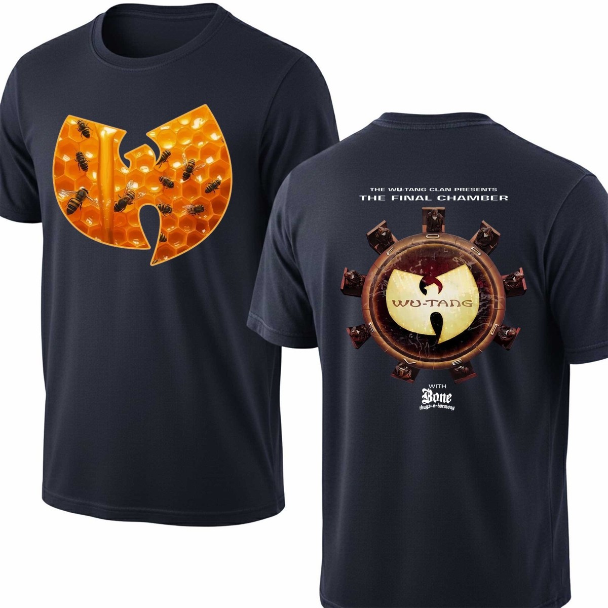 Wu-Tang Clan Honeycombs Killer Bees T Shirt Final Chamber