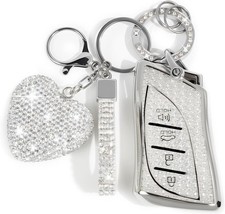 2018-2027 Lexus Ls Lc Es Rx Nx Lx Tx Gx Key Fob Cover With Heart Keychain