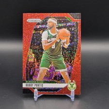2024-25 Panini Prizm Bobby Portis #206 Red Sparkle Prizm