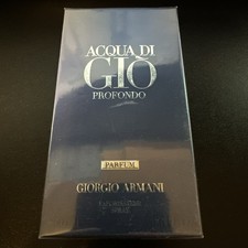 Giorgio Armani Acqua Di Gio Profondo Parfum, 50ml Spray 🆕 Authentic