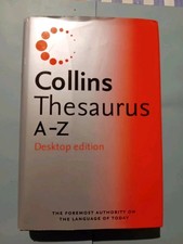 Collins Thesaurus A-Z - DIZIONARIO SINONIMI INGLESE- III EDITION 2005