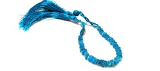 NEON APATITE SQUARE 4.5-5MM SMOOTH LOOSE GEMSTONE BAESD 8"INCH 1 STRAND NATURAL