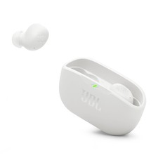 JBL Vibe Buds 2 True Wireless Noise Cancelling Earbuds, Pure Bass Sound, White,