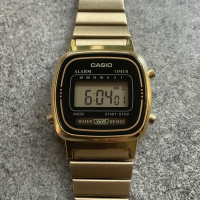 Vintage Casio Women’s Watch 3191 LA670W Stainless Steel Gold Tone Case/Band  B-N - Main Image