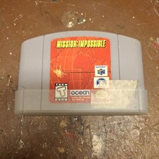 N64 Mission Impossible - Authentic Nintendo 64 - Tested & Works