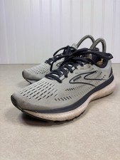 Brooks Glycerin 19 Women s Athletic Sneakers Sz 7.5 Light Grey Mesh 1203431B085