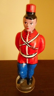 Painted Wine Bottle 1970's Primus Bellhop