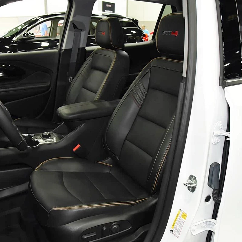 PARA 2018-2024 GMC TERRAIN MOTOPTES CUBIERTAS DE CUERO PERSONALIZADAS PARA AUTOMÓVIL 5 ASIENTOS DURADERAS Foto 2 de 4
