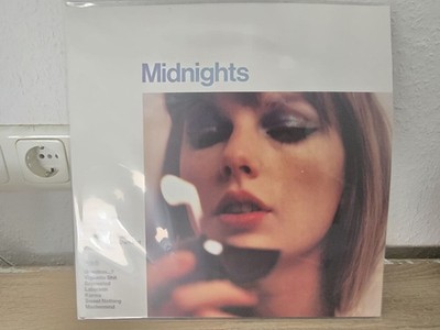 Taylor Swift   Midnights: Moonstone Blue Marbled Vinyl I Wie Neu