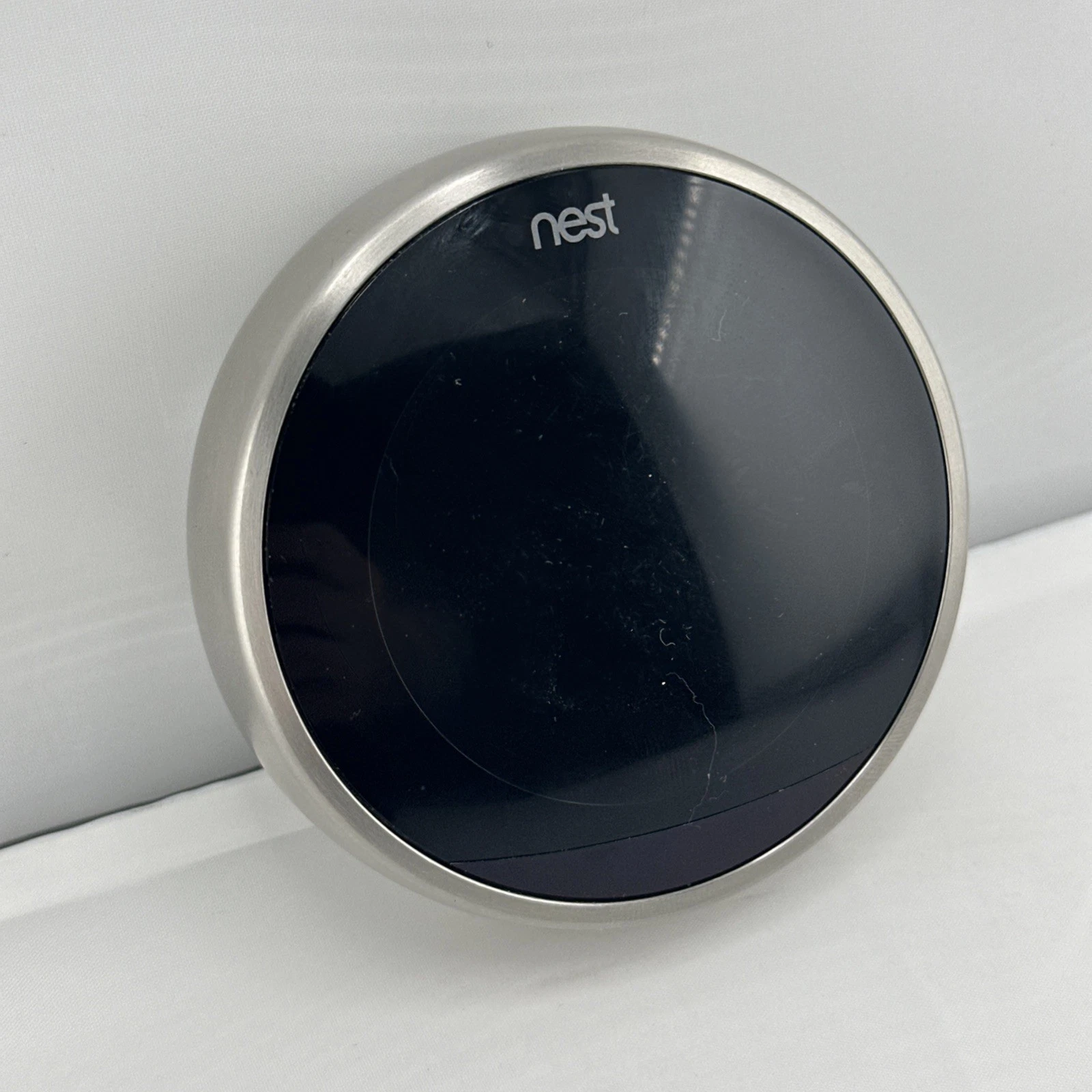 Google Nest 3rd Gen Smart Thermostat - Stainless Steel (T3007ES) - For Parts