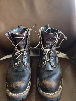 Nicks 11d Urban Logger Brown Waxed Flesh  Leather